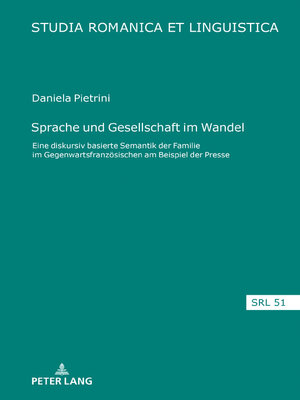 cover image of Sprache und Gesellschaft im Wandel